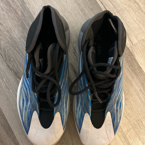 adidas Yeezy Black and Blue Sneakers